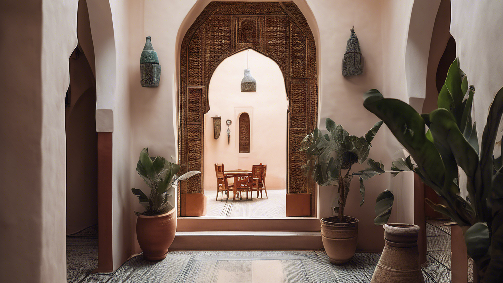 Illustration détaillée sur escapade enchantée à marrakech : découvrez un riad à prix doux