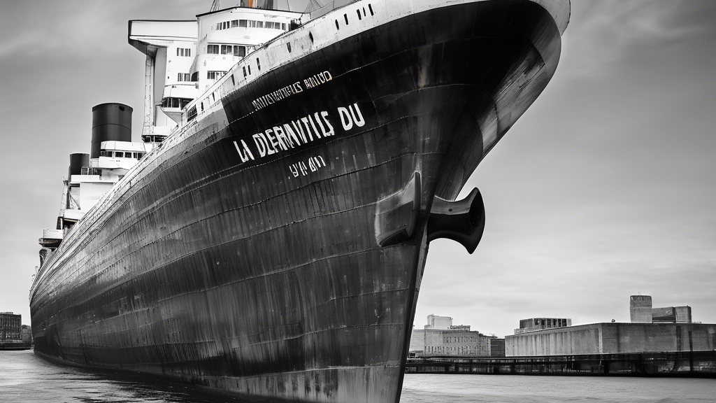 Illustration détaillée sur La dernière navigation du SS United States : un voyage vers un récif artificiel monumental