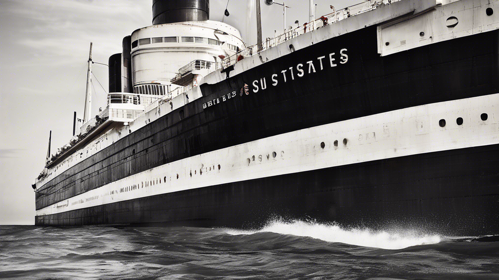 Illustration détaillée sur Le départ historique du SS United States : un dernier voyage émouvant vers l'inconnu