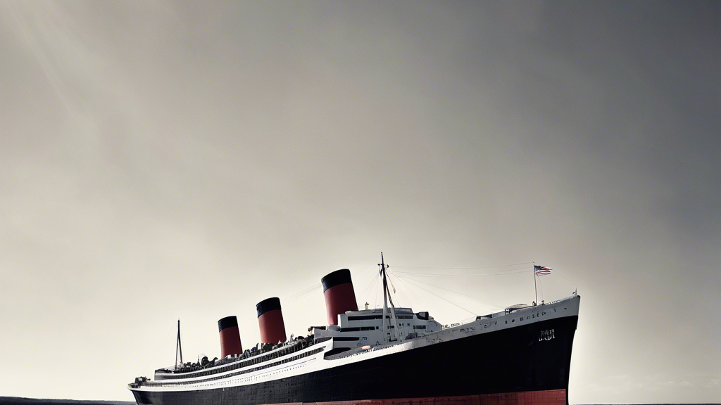Illustration détaillée sur Le SS United States commence son dernier voyage vers Mobile pour devenir un récif artificiel