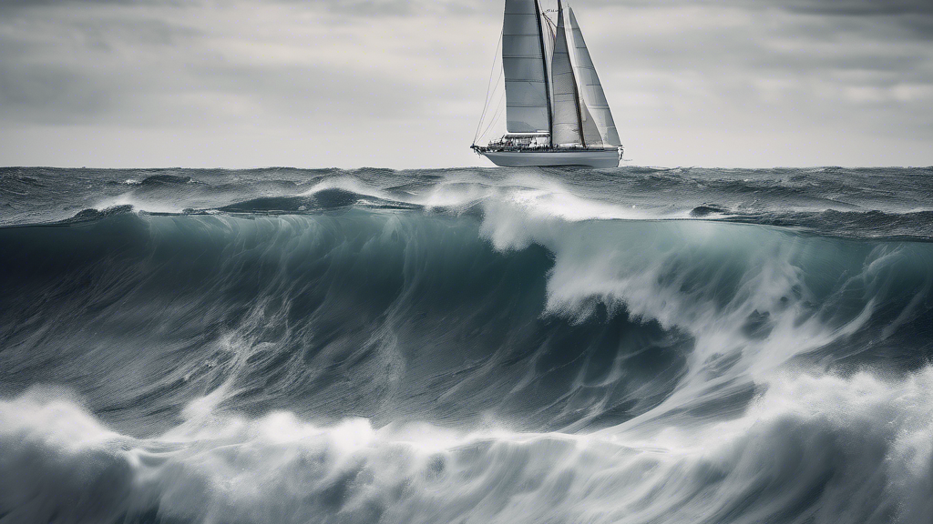Illustration détaillée sur Un moment terrifiant : un paquebot se heurte à des vagues de 12 mètres dans le passage du Drake
